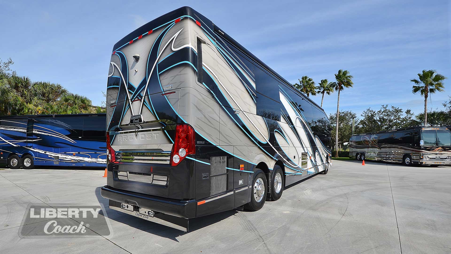 Liberty Coach Exterior Gallery Custom Luxury Motorcoach