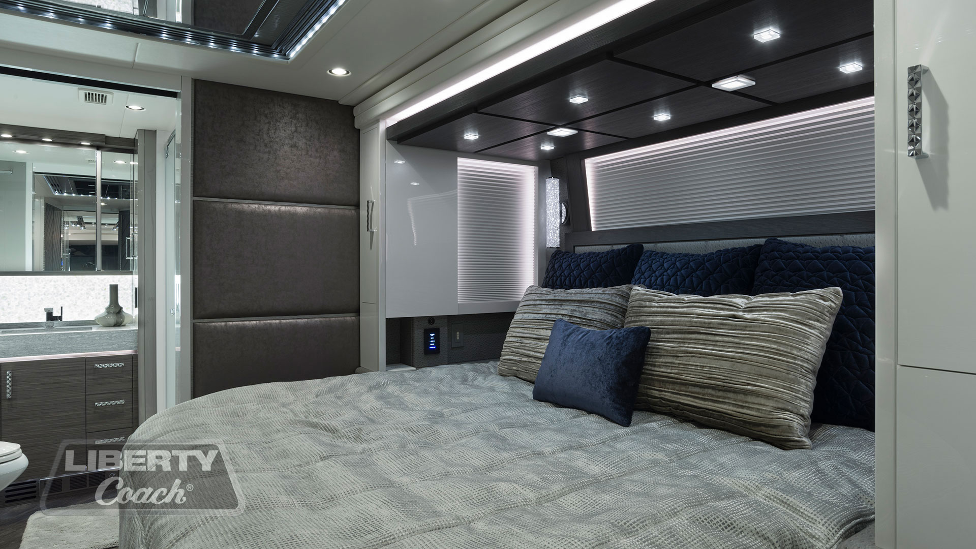 Liberty Coach Bedroom Gallery Custom Luxury Motorcoach