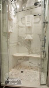 2016 Liberty Coach #5407 view of shower