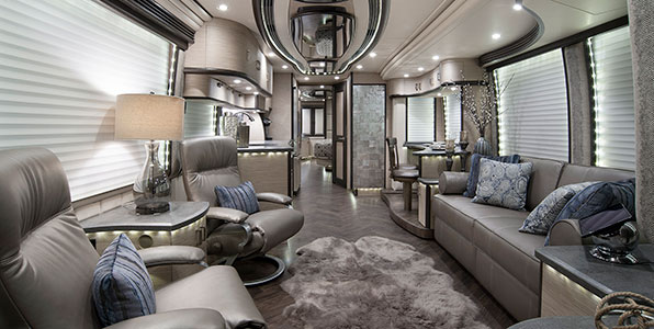 Liberty-Coach-802-Interior-News - Custom Luxury Motorcoach