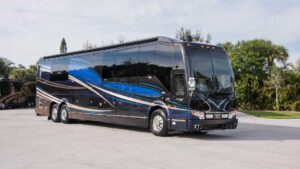 Exterior of Liberty Coach #5444 Side View