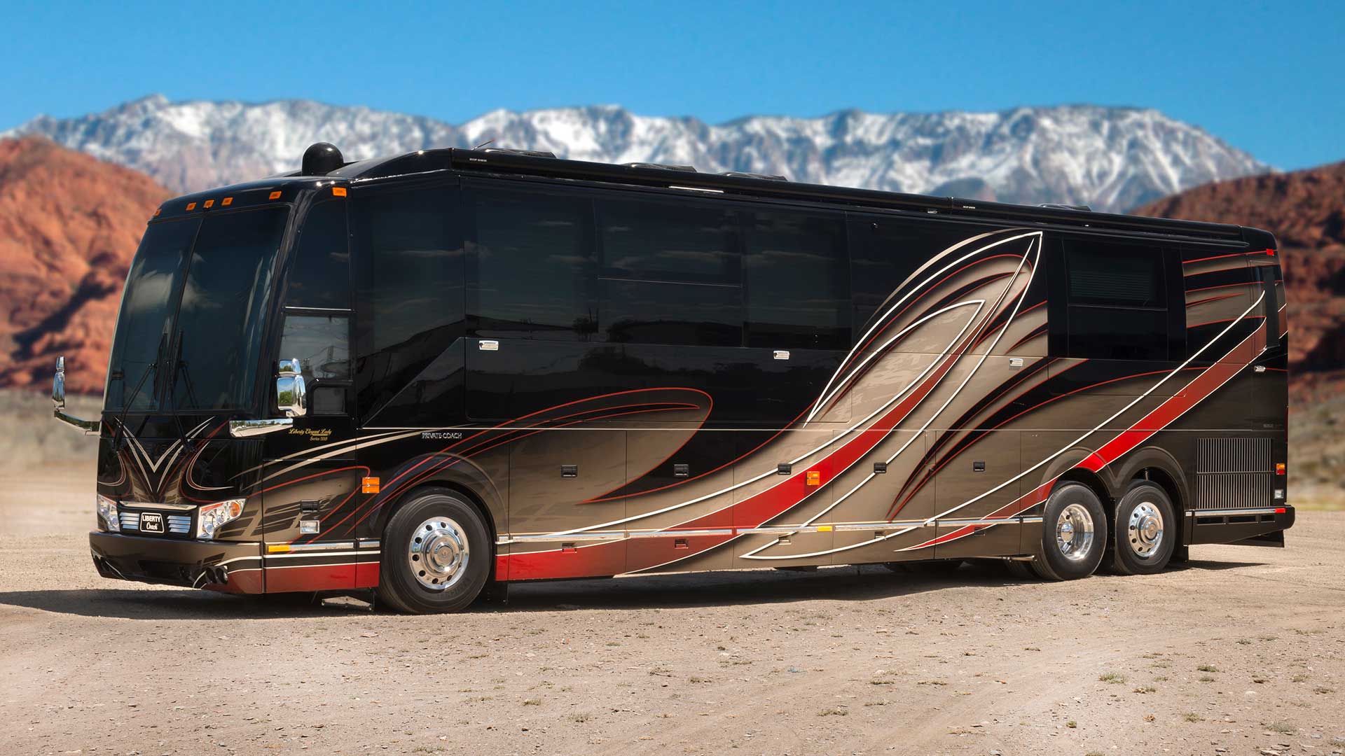 Liberty-Coach-827-Exterior-Gallery - Custom Luxury Motorcoach