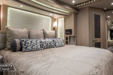 2019 Elegant Lady #7191 motorcoach interior front look view in bedroom