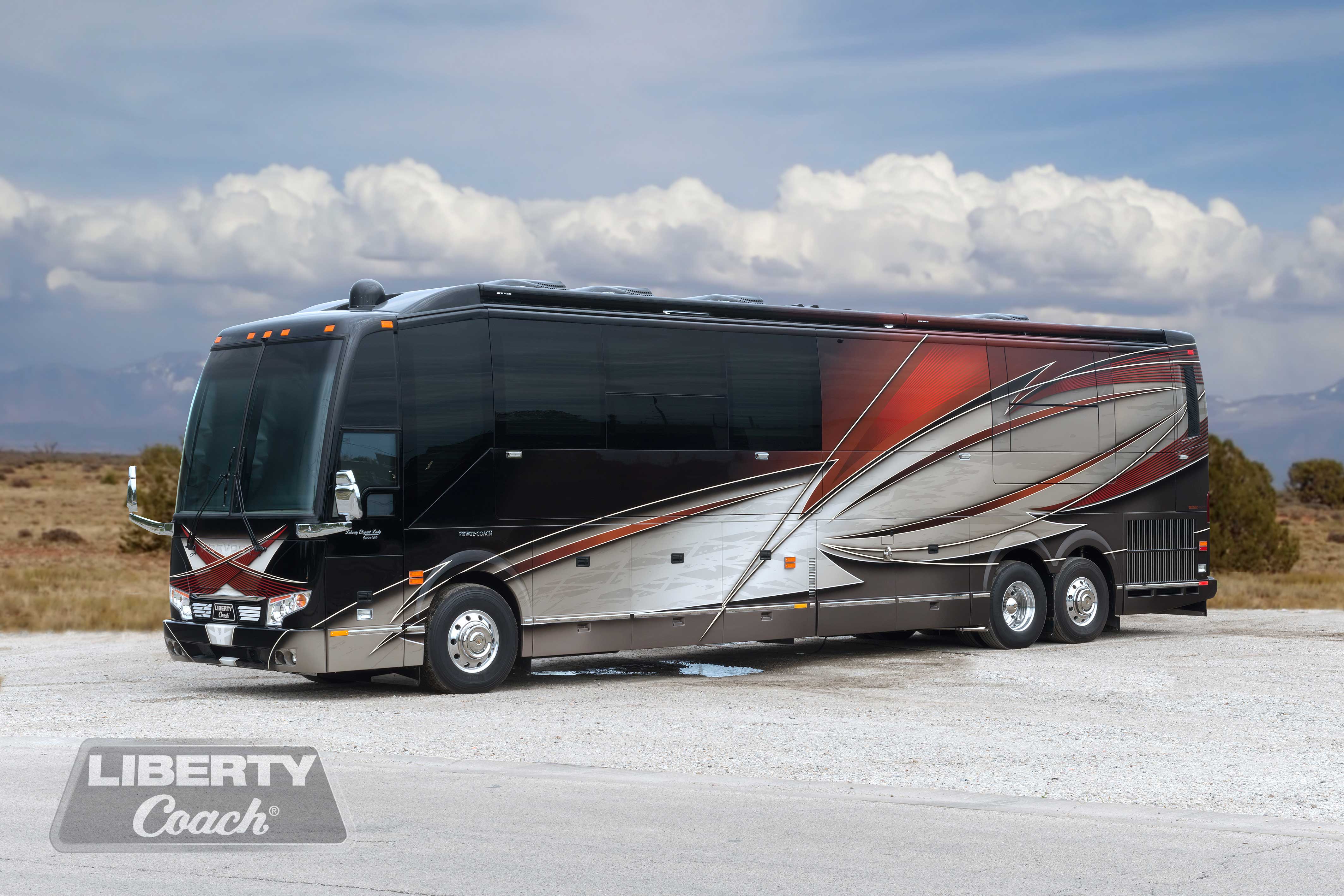 LC-845-Exterior-Overview - Custom Luxury Motorcoach