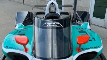 AJ Foyt Indy 500 Racing Car with Liberty Coach Logo