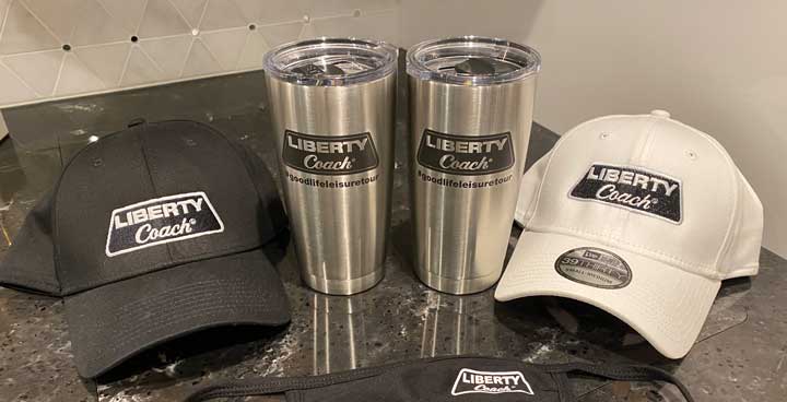 Liberty Coach Merchandise for Sale - Travel Mugs and Hats