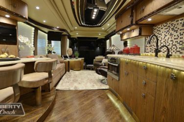 2015 Elegant Lady #5390 motorcoach interior front look view