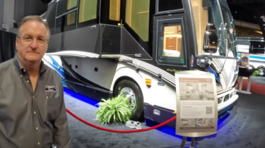 Frank Konigseder by Motorcoach at Tampa Super Show