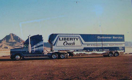 The first Liberty Coach Service Truck