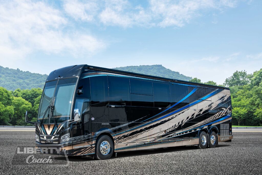 Liberty-Coach-930-Exterior-Overview - Custom Luxury Motorcoach